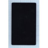 Дисплей (экран) в сборе с тачскрином для Lenovo Tab 3 TB3-850M / TB3-850F черный с рамкой