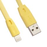 USB Дата-кабель REMAX Full Speed для Apple 8 pin желтый