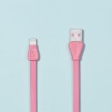USB Дата-кабель REMAX Martin 028i для Apple 8 pin розовый