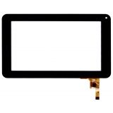 Сенсорное стекло (тачскрин) для Digma iDj 7n iDj7n черный (шлейф 12 pin)
