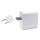 Блок питания (сетевой адаптер) 65W 2 USB-C + USB fast charging