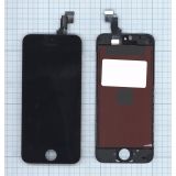 Дисплей (экран) в сборе с тачскрином для iPhone 5C (LT) черный