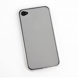 Силиконовый чехол TPU Case для Apple iPhone 4, 4s белый, матовый