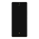 Дисплей (экран) в сборе с тачскрином для Huawei Honor 70 (FNE-NX9) серебристый с рамкой (Premium LCD)