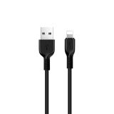 USB кабель HOCO X20 Flash USB - Lightning 2А 3м черный