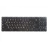 Клавиатура для ноутбука Toshiba Satellite L50-B, L55-B, L55DT-B черная без рамки с подсветкой, плоский Enter