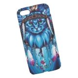 Защитная крышка для iPhone 8/7 "KUtiS" Animals OK-3 Кот (голубая)