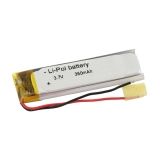 Аккумулятор универсальный 4x13x45 мм 3.8V 350mAh Li-Pol (2 pin)