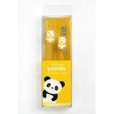 Наушники PD-100 панда, желтые, блистер