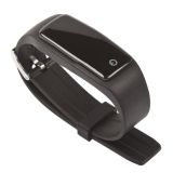 Фитнес трекер Smart Wristband шаги, расстояние, каллории, пульс, сон резиновый браслет, черный