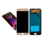 Дисплей (экран) в сборе с тачскрином для Samsung Galaxy J7 (2017) SM-J730F золотистый (ZeepDeep ASIA)