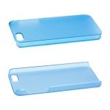 Защитная крышка для Apple iPhone 5, 5s, SE ультратонкая синяя, матовый пластик, европакет