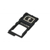 Держатель (лоток) SIM карты для Sony Xperia Z5 (E6653) черный