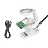 Держатель TH7031 с лупой 5х10х90мм 32LED