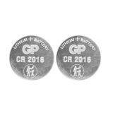 Батарейка GP CR2016 BL2 Lithium 3V (2 шт)