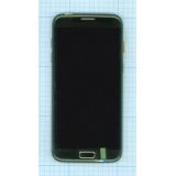 Дисплей (экран) в сборе с тачскрином для Samsung Galaxy S7 Edge SM-G935F черный с рамкой (Injustice Edition)