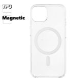 Защитная крышка для iPhone 14 "Clear Case" MagSafe TPU (прозрачная)