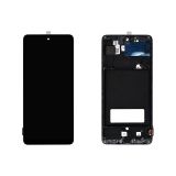 Дисплей (экран) в сборе с тачскрином для Samsung Galaxy A71 SM-A715F, DSM  черный с рамкой In-cell