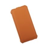Чехол из эко – кожи LP для Apple iPhone 6, 6s раскладной, оранжевый
