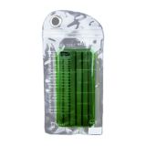 Защитная крышка для Apple iPhone 5C ультратонкая с полосками зеленая