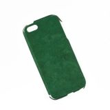 Наклейка на корпус HOCO Slimfit Series Real Leather Case для Apple iPhone 5, 5s, SE зеленый