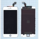 Дисплей (экран) в сборе с тачскрином для iPhone 6 Plus (5.5) белый (TianMa) 
