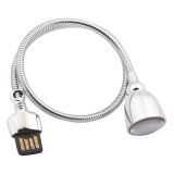 Портативный USB светильник REMAX LED Eye-protection Hose Lamp RT-E602 серебряный