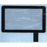 Сенсорное стекло (тачскрин) GM073-FPC-2 черный