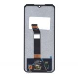 Дисплей (экран) в сборе с тачскрином для Doogee V30, V30T черный (Premium LCD)