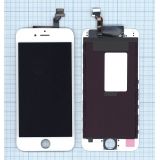 Дисплей (экран) в сборе с тачскрином для iPhone 6 (Hancai) белый