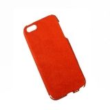 Наклейка на корпус HOCO Slimfit Series Real Leather Case для Apple iPhone 5, 5s, SE оранжевый