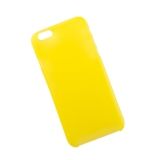 Защитная крышка LP для Apple iPhone 6, 6s, 0,4 мм, желтая, матовая