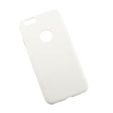 Защитная крышка из эко – кожи LP для Apple iPhone 6, 6s ультратонкая белая