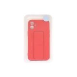 Чехол с металлической пластиной для iPhone 12 Mini красный