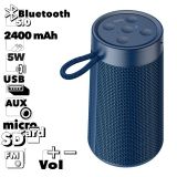 Bluetooth колонка HOCO HC13 Sports BT5.0, 5W, AUX, FM, microSD, USB (синяя)