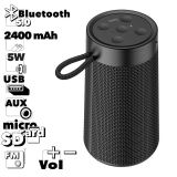 Bluetooth колонка HOCO HC13 Sports BT5.0, 5W, AUX, FM, microSD, USB (черная)