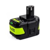 Аккумуляторная батарея (аккумулятор) TopOn RB18L90 для электроинструмента Ryobi 18V 7.5Ah Li-Ion 