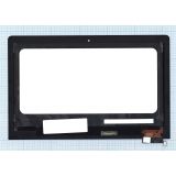 Экран в сборе (матрица + тачскрин) для Lenovo Flex 4-1130 черный