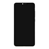 Дисплей (экран) в сборе с тачскрином для Xiaomi Mi 8 Lite черный с рамкой (Premium SC LCD)