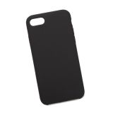Силиконовый чехол "LP" для iPhone 8/7 "Protect Cover" (черный/коробка)