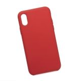 Силиконовый чехол "LP" для iPhone X/Xs "Protect Cover" (бордовый/коробка)
