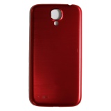 Задняя крышка аккумулятора для Samsung Galaxy S4 i9500 красная металлическая