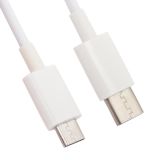 Кабель "LP" USB Type-C - USB Micro (белый/европакет)