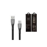 Кабель для зарядки USB - Micro USB Moxom Profi CC-40 черный