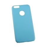 Защитная крышка из эко – кожи LP для Apple iPhone 6, 6s Plus ультратонкая голубая