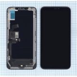 Дисплей (экран) в сборе с тачскрином для iPhone XS MAX (Foxconn) черный