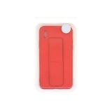 Чехол с металлической пластиной для iPhone X, XS красный