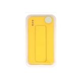 Чехол с металлической пластиной для iPhone X, XS желтый