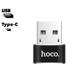 Адаптер HOCO UA6 USB – Type-C (черный)