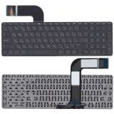 Клавиатура для ноутбука HP Pavilion 15-P 17-F черная без рамки без подсветки